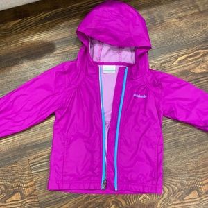 Columbia Lightweight toddler girls raincoat